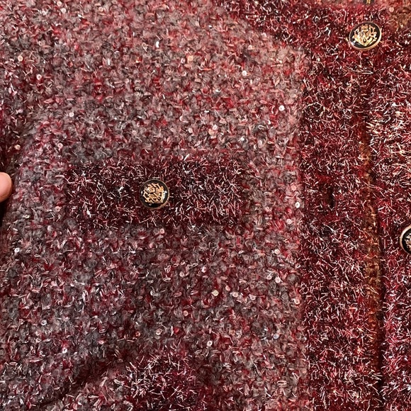 Maje Tweed Cardigan - Picture 4 of 13